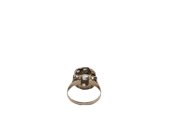 Rose Cut Victorian Revival Ring - Image 3