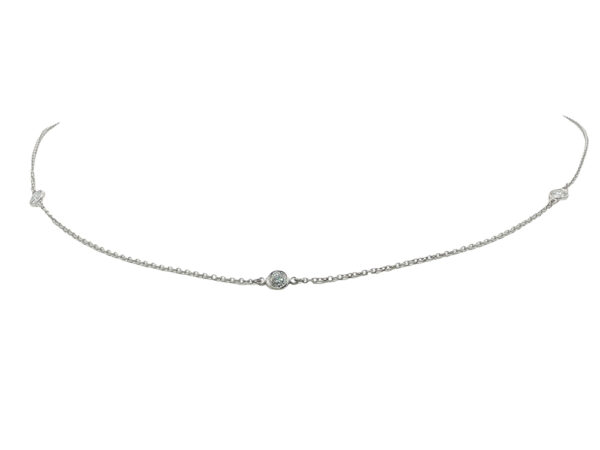 Tiffany & Co. Diamonds By The Yard Necklace - Image 2