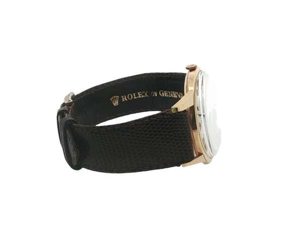 18k Gold Rolex Precision Wristwatch - Image 3