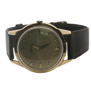 18k Gold Rolex Precision Wristwatch