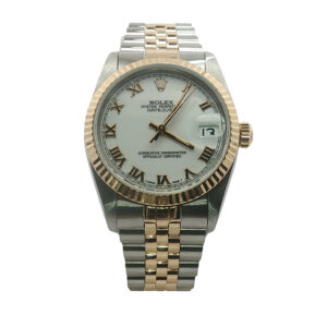 Stainless Steel + 18k Gold Rolex Datejust