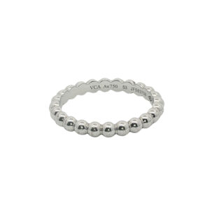 VCA White Gold Perlee Band