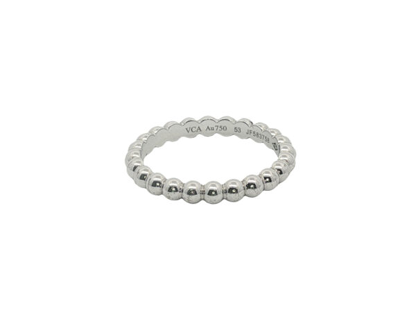 VCA White Gold Perlee Band