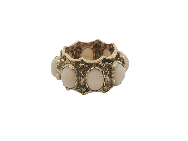 Funky 60s Coral Ring - Image 2