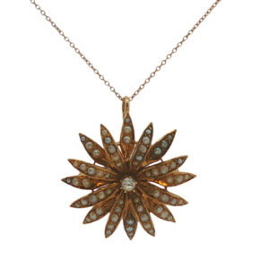 Victorian Starburst Pendant