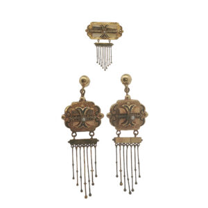 Victorian Fringed Demi Parure