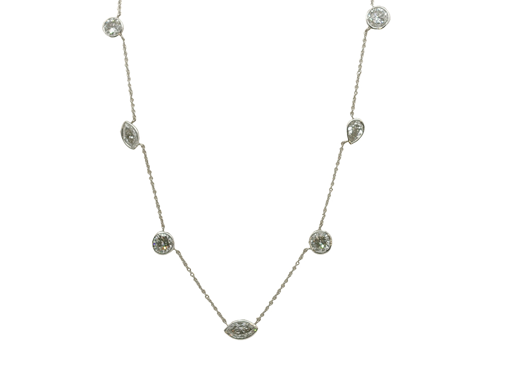 Custom 5.26 Ct DBY Necklace