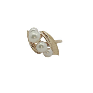 Mikimoto Four Pearl Ring